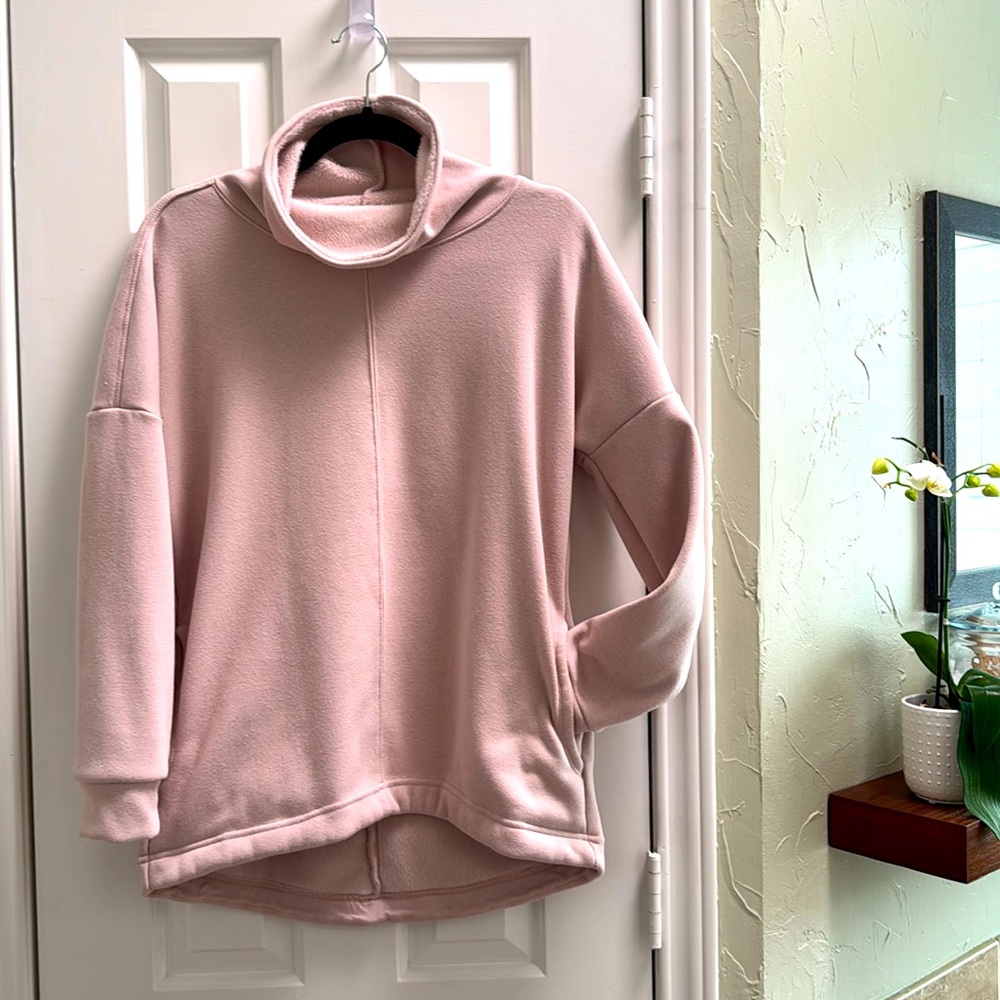 Workshop Republic Clothing Mock Neck Sweater